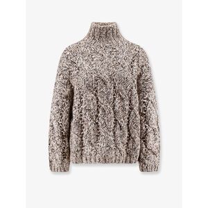 Brunello Cucinelli Women Wool And Cashmere Sweater With Sequins